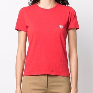 Anine Bing Motorcycle T-shirt